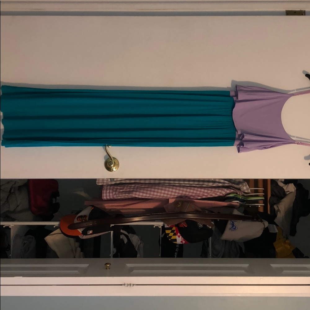 Spaghetti strapped maxi dress